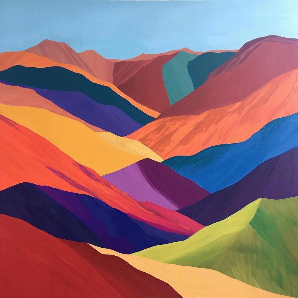 Abstract Travel Collection Kyrgyzstan 4