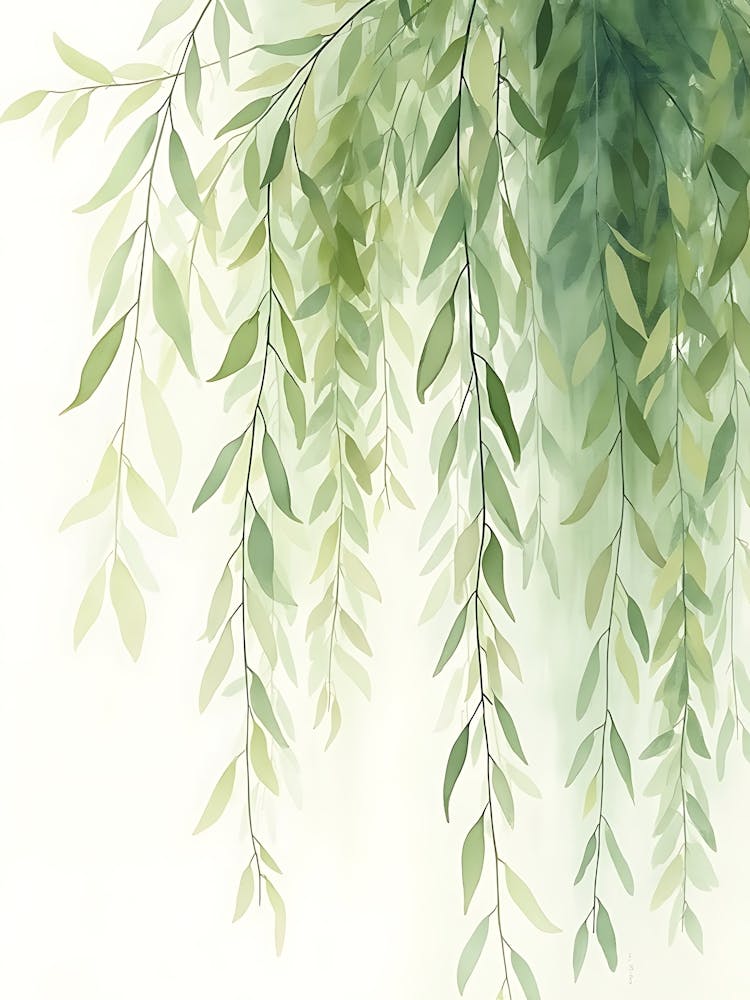 Soft Abstract Sage Petals
