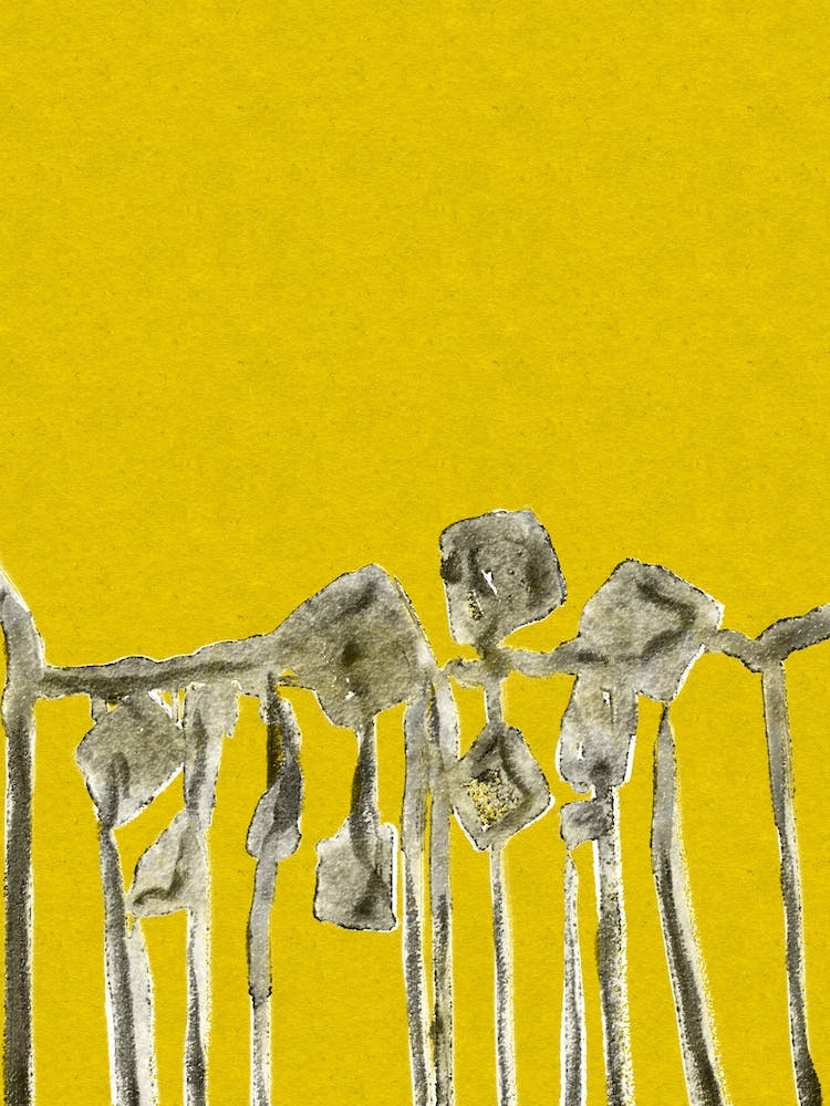 Abstract Family Ochre