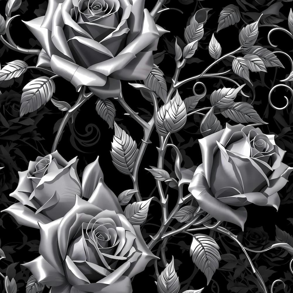 Silver Roses - Gothic Inspired