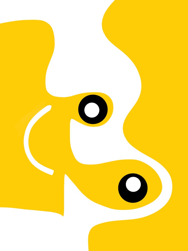 Happy Yellow Snail