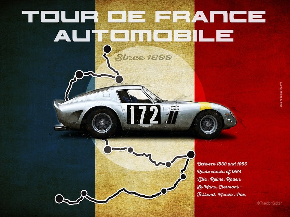 Tour De France Automobile 250GTO Landscape