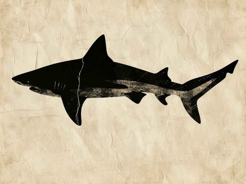 Goblin Shark Silhouette 3