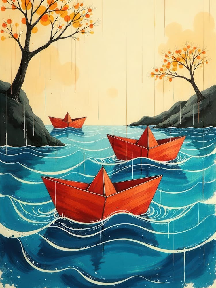 Paper Boats In The Rain