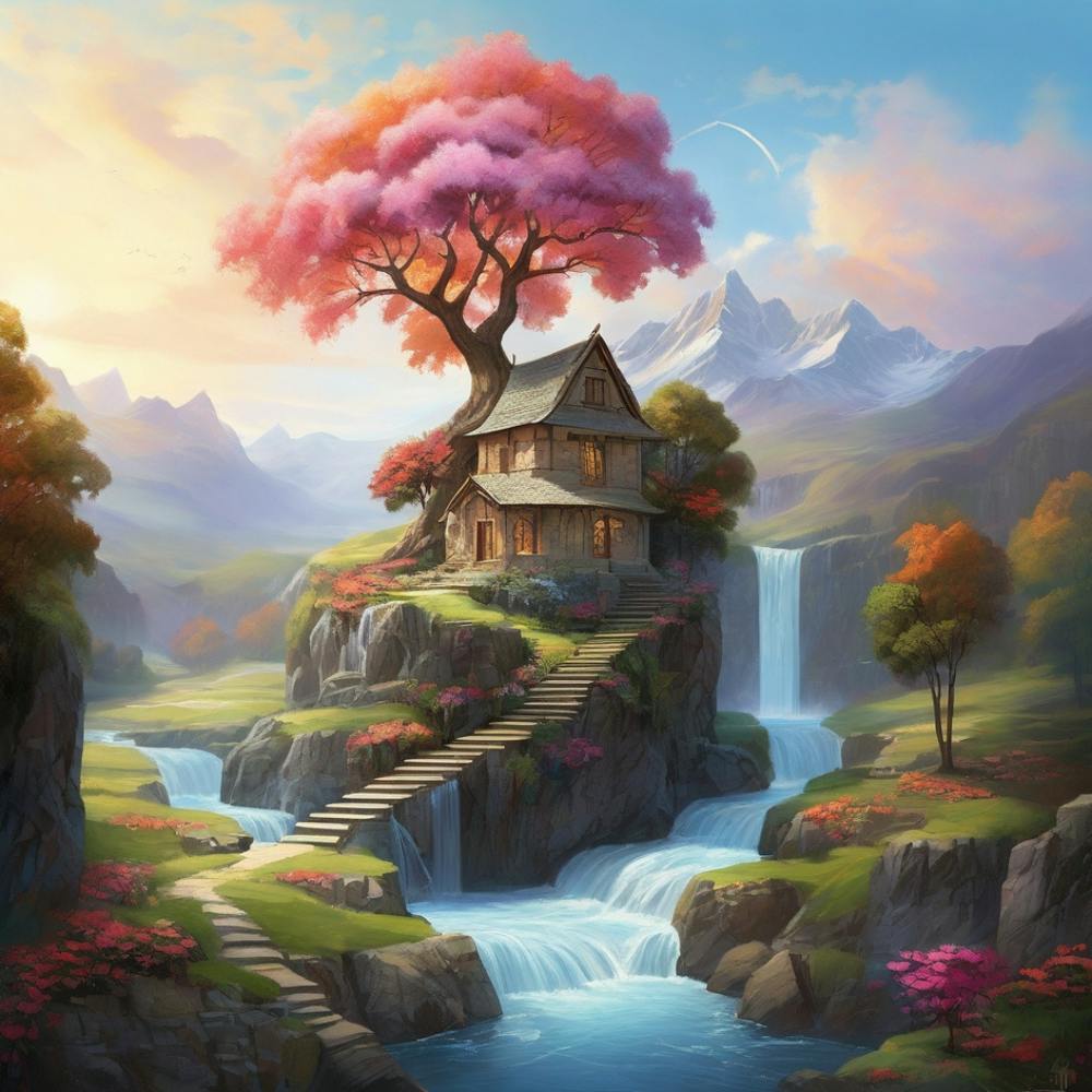 Tree House In The Forest