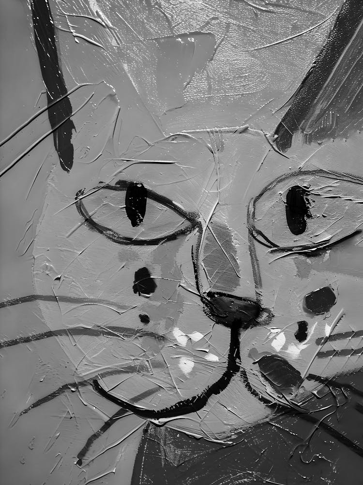 Black And White Cat 2