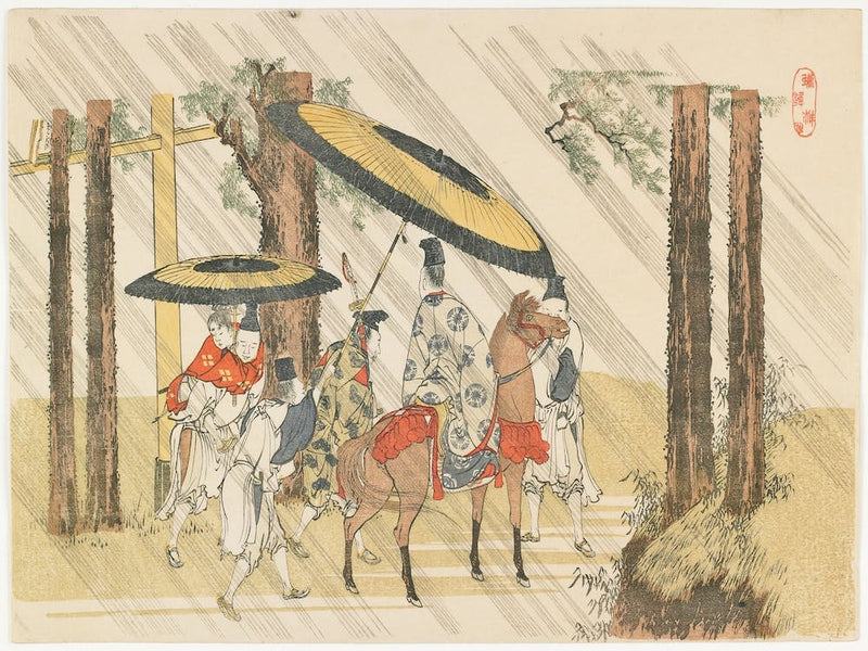 Aridōshi Shrinee, Katsushika Hokusai