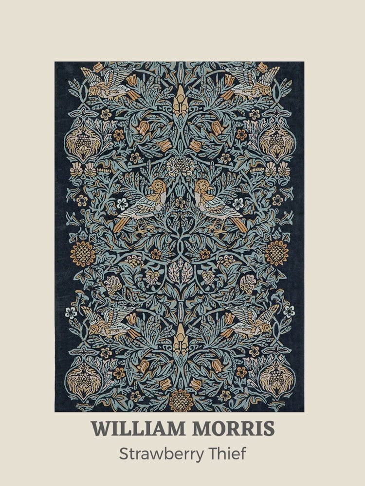 william morris Strawberry Thief 2