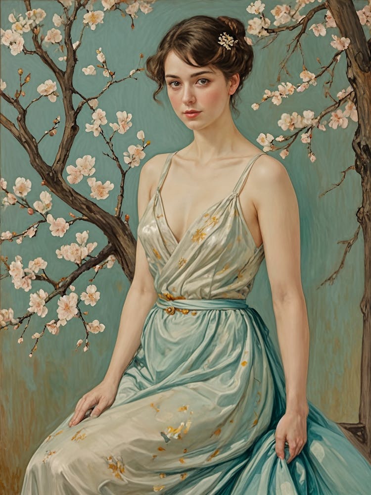 Cherry Blossom Woman no2