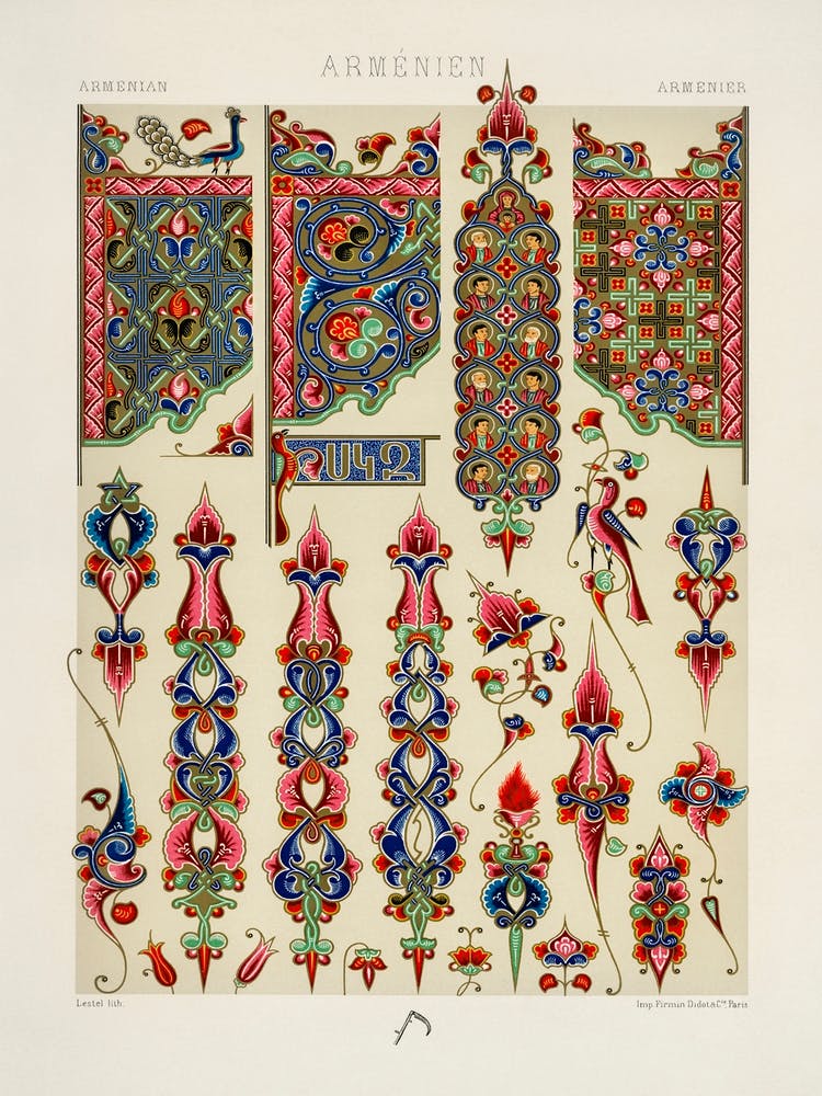 Armenian Pattern, Albert Racine