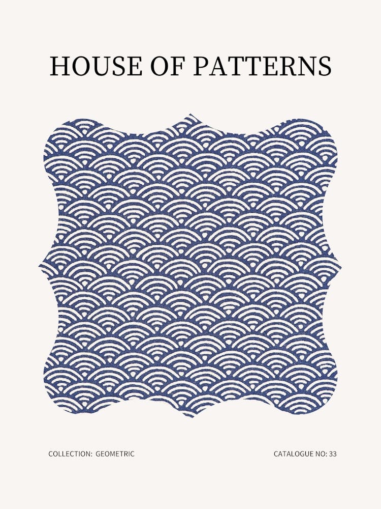 Geometric Pattern Poster 33