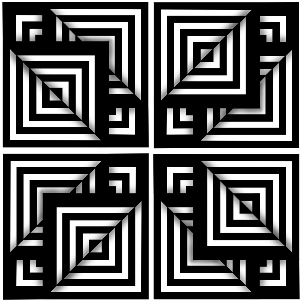 Black And White Folds 1