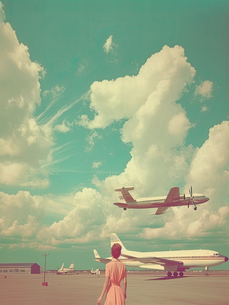 Vintage 1960s Sky Kitsch 2