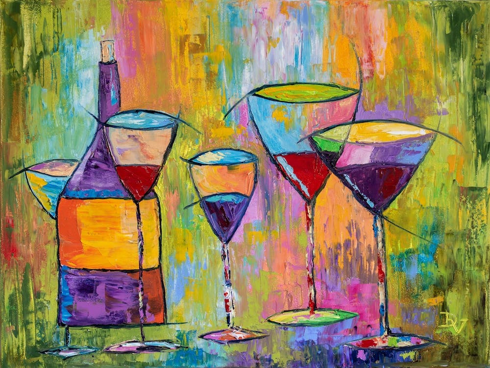 
 Let's drink some wine
