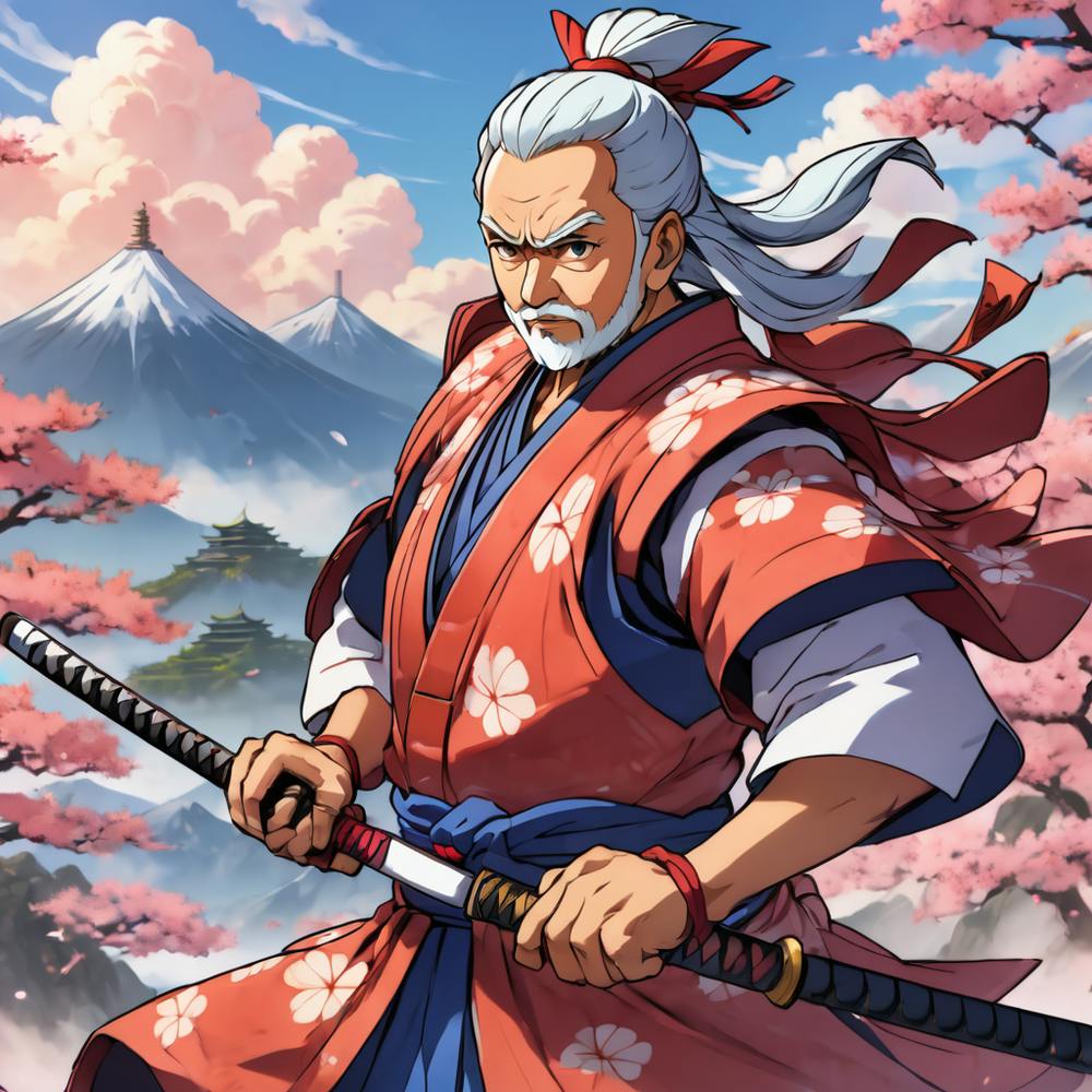Modiji as a Samurai 1