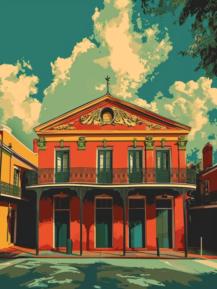 Preservation Hall Retro Pop Art 2