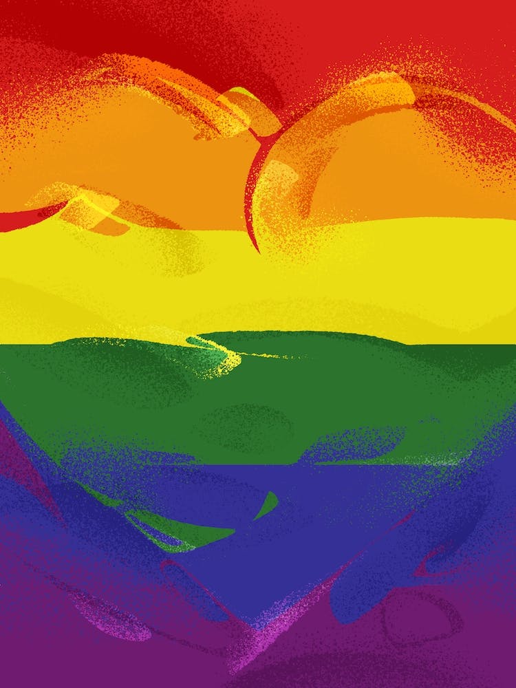 Pride LGBTQ Heart