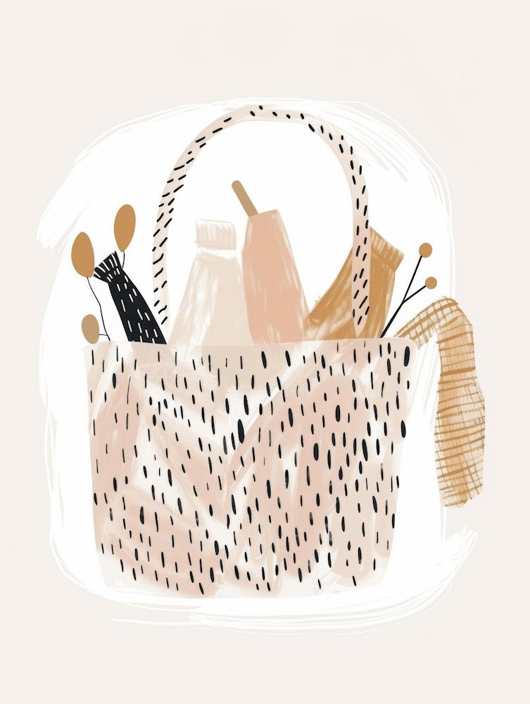 Illustration Of A Basket 1