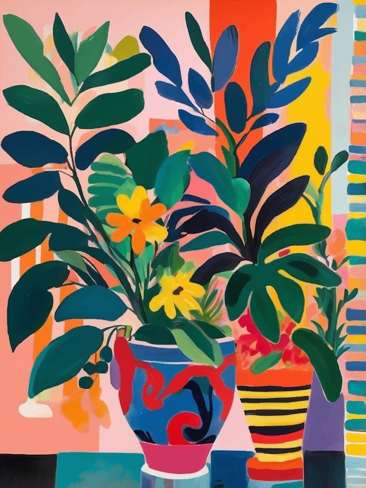 Vibrant Potted Plants