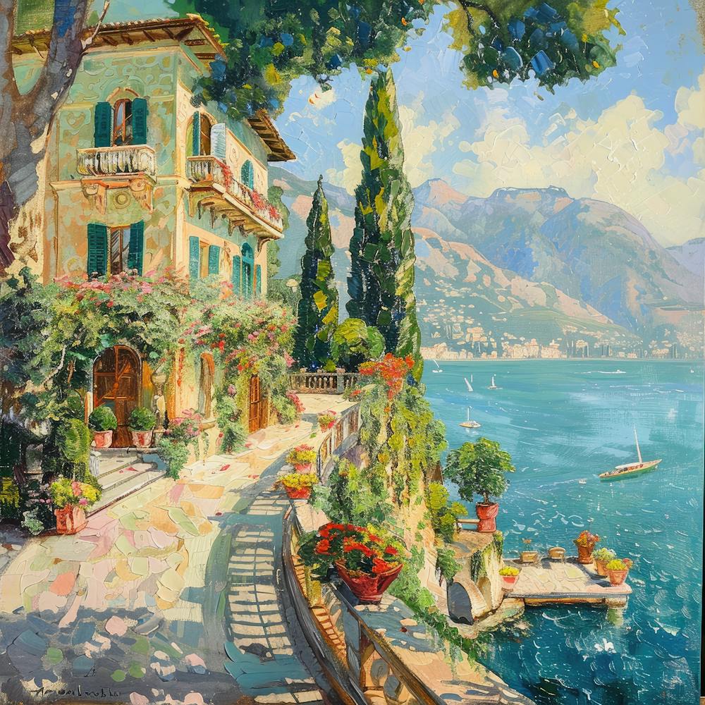 Villa Lante, Memory of Rome 1