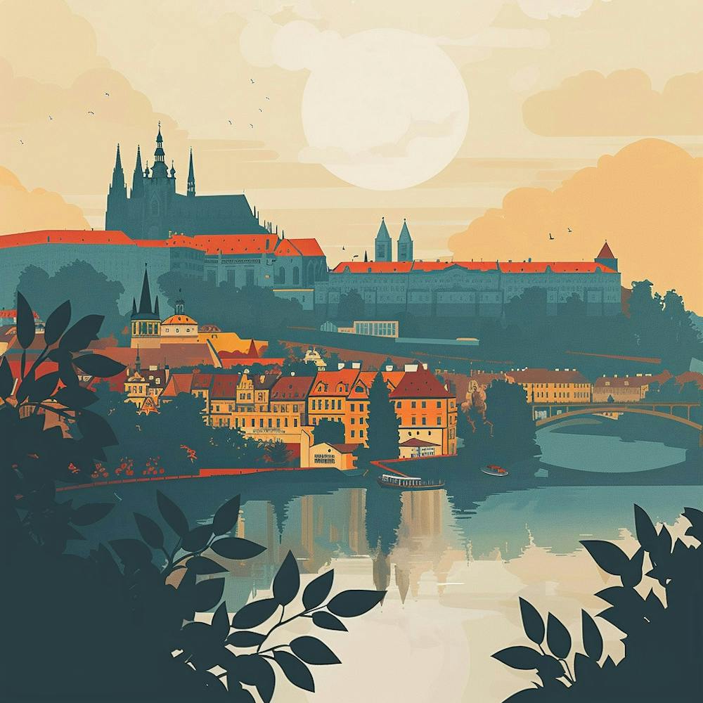Prag Stadtansicht 1