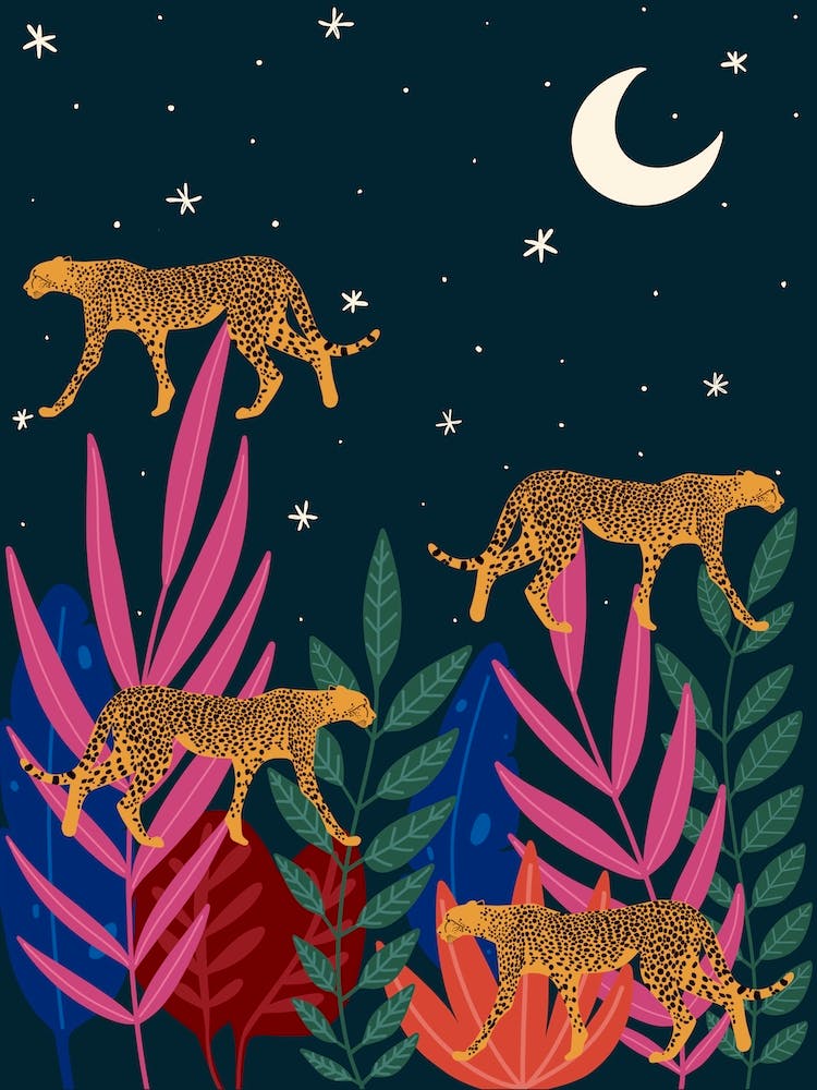 Geistestiere Gepard