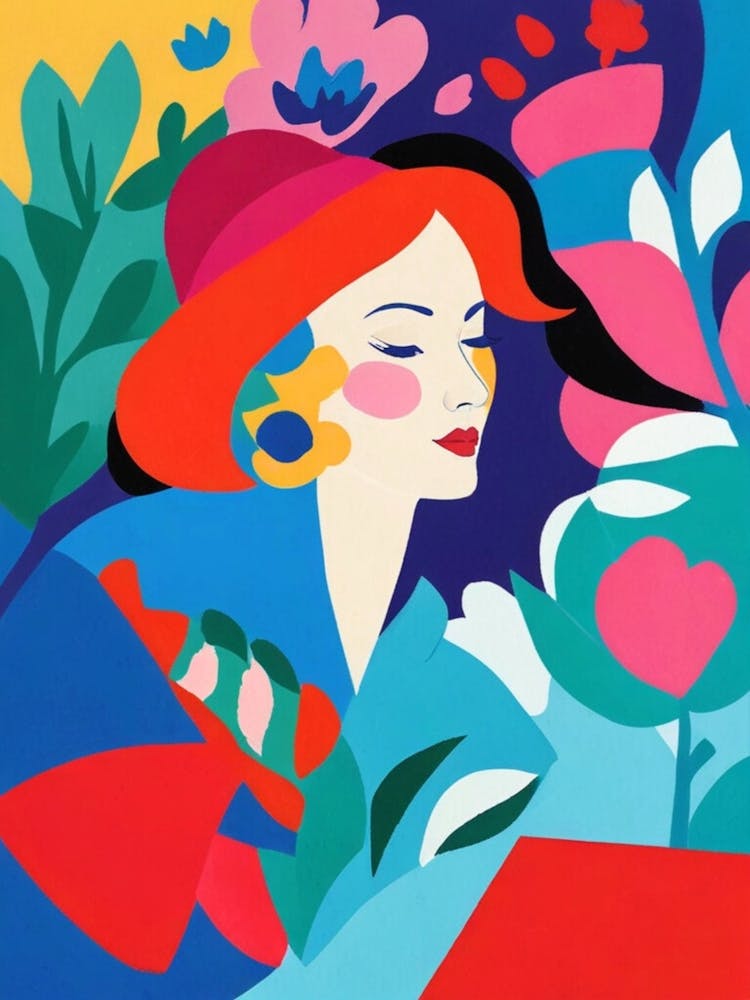 Femme aux Fleurs 16