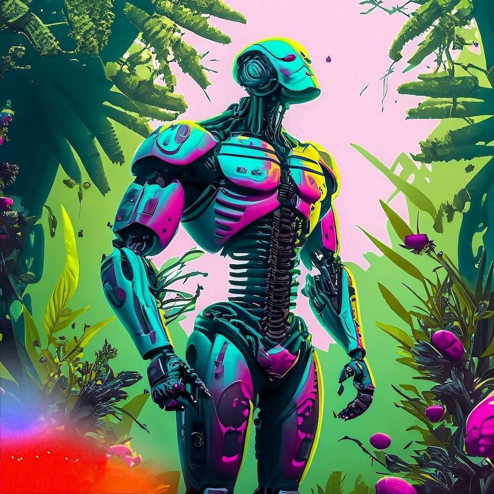 Robot In The Jungle