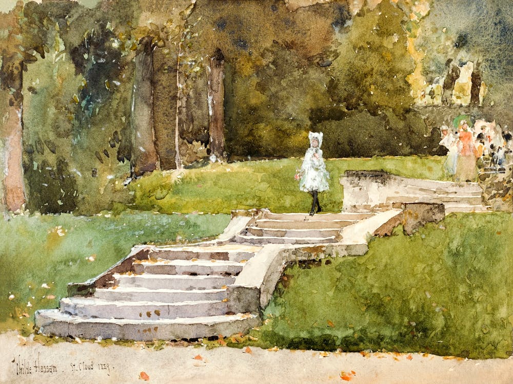 Saint Cloud (1889), Frederick Childe Hassam