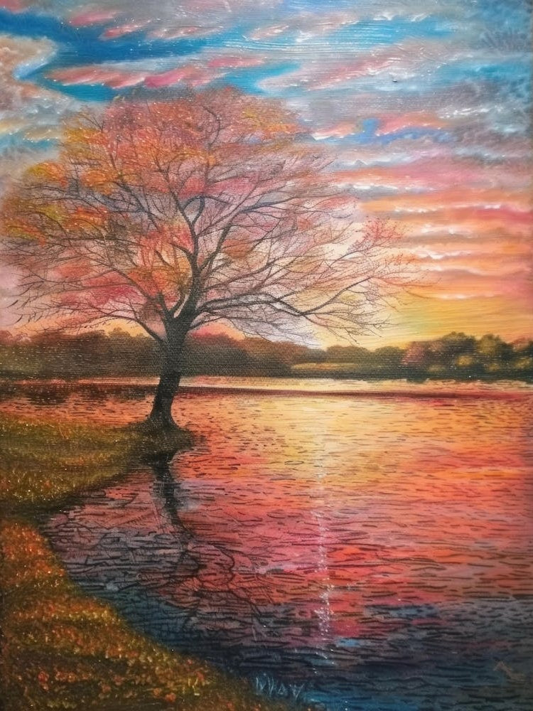 Sunset By The Lake 7