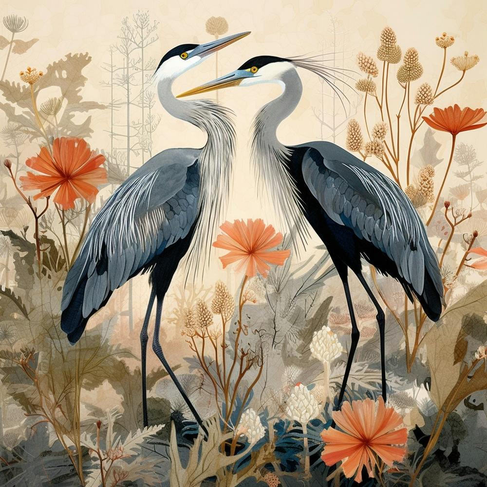 Bird In Nature Great Blue Heron 1