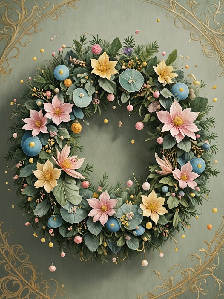 Floral Wreath no2