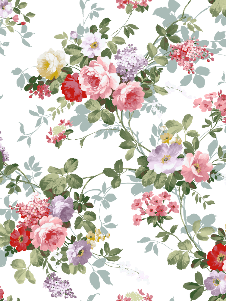 Floral Elements Peony Chinese Rose