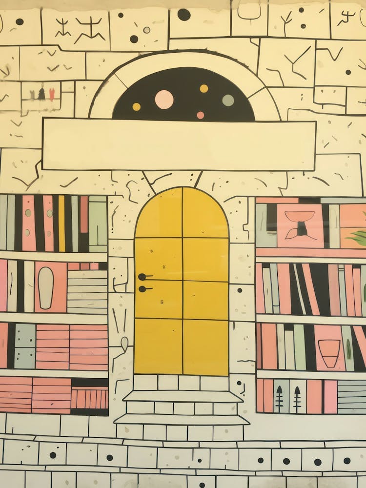 Dubrovnik The Book Nook Pastel Colours 1