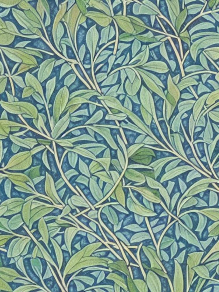 Eucalyptus 2 tree Vintage Botanical