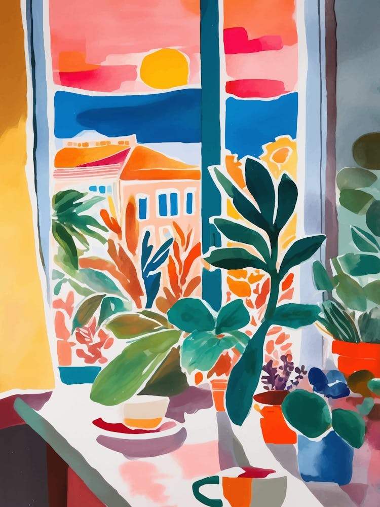 Sunrise from the window 1