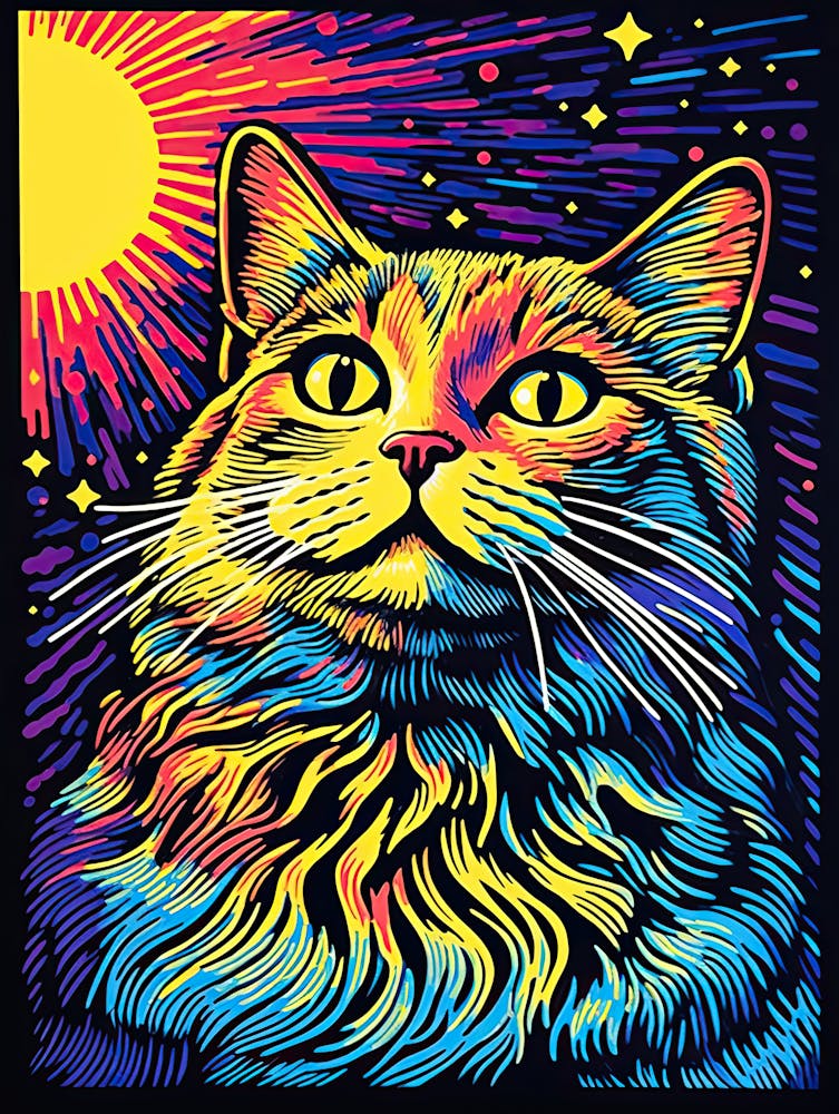 Nebula Nightwatch, Psychedelic Cats series
