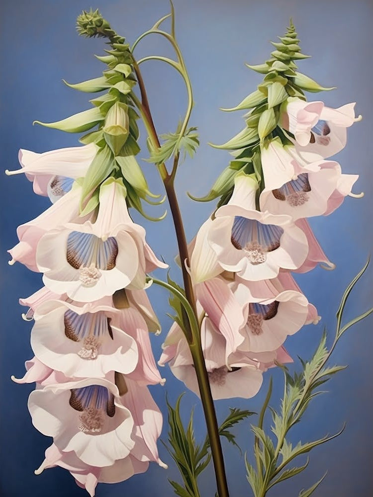 Floral Illustration Delphinium 2