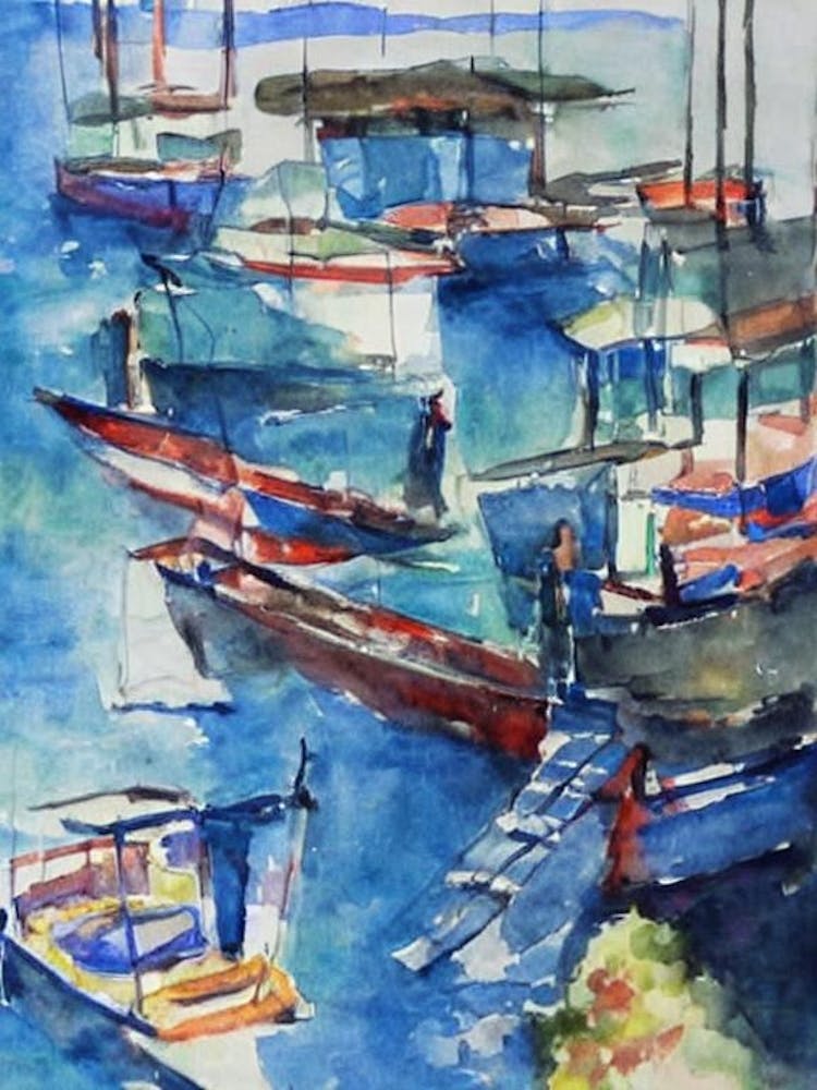 Port Of Batangas Philippines Abstract Block 1 harbour