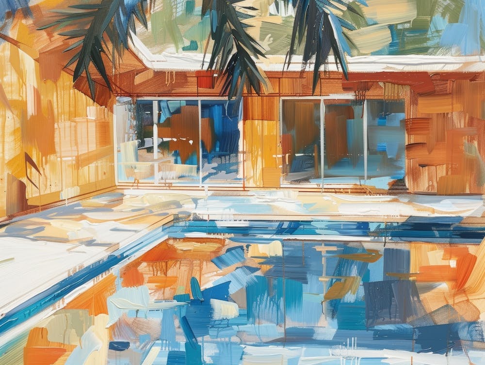 Poolside