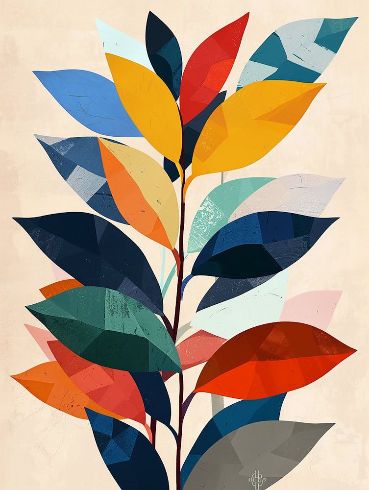 Abstract Leaves 1