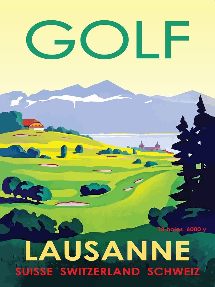 Golf in Lausanne, Switzerland