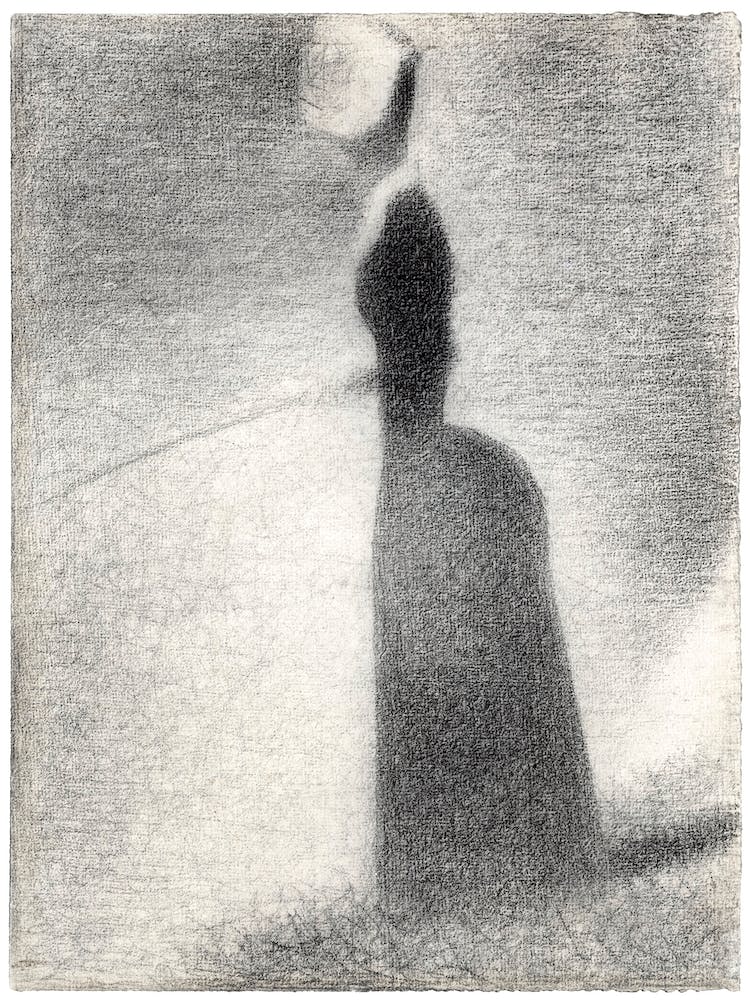 A Woman Fishing (1884), Georges Seurat