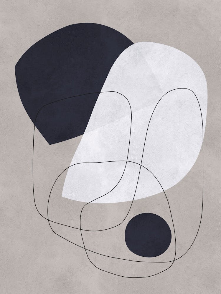 Expressive black and gray 7