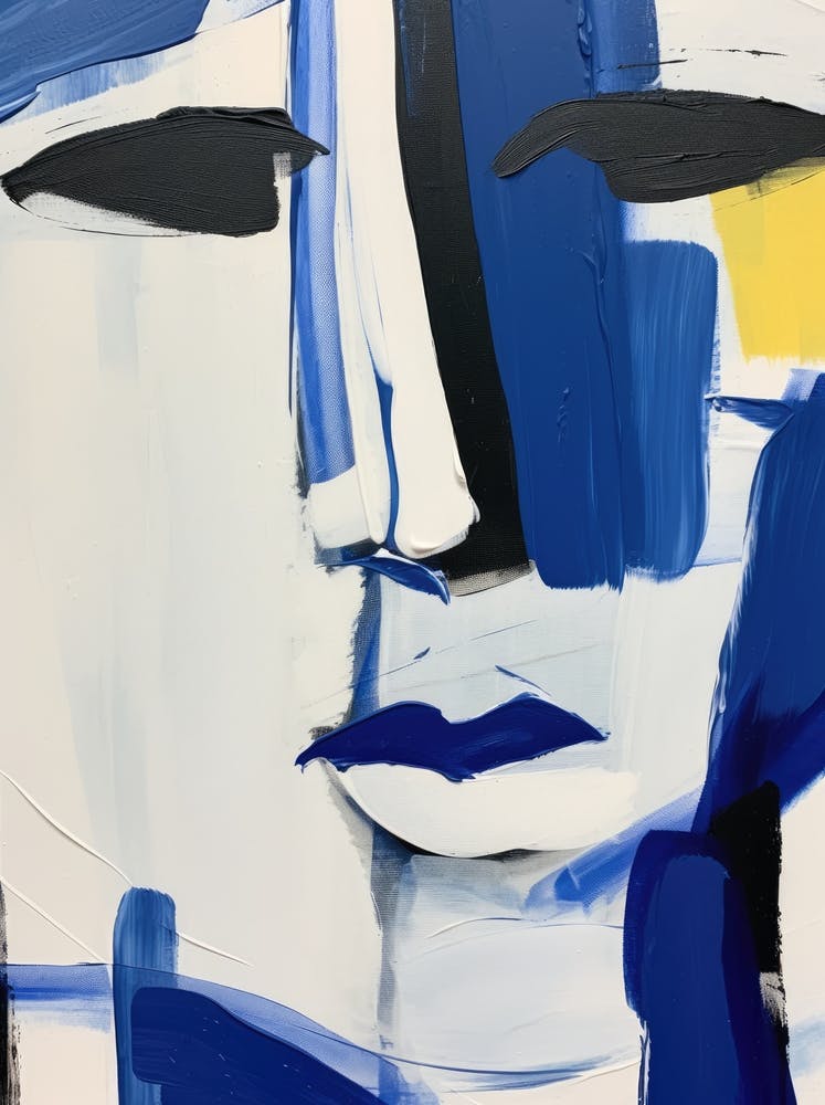 Abstract Of A Face
