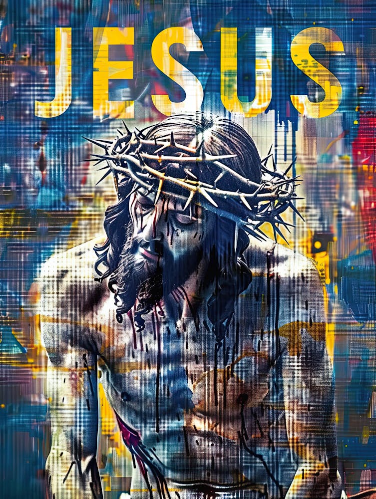 Crowned with Thorns | Jesus Poster