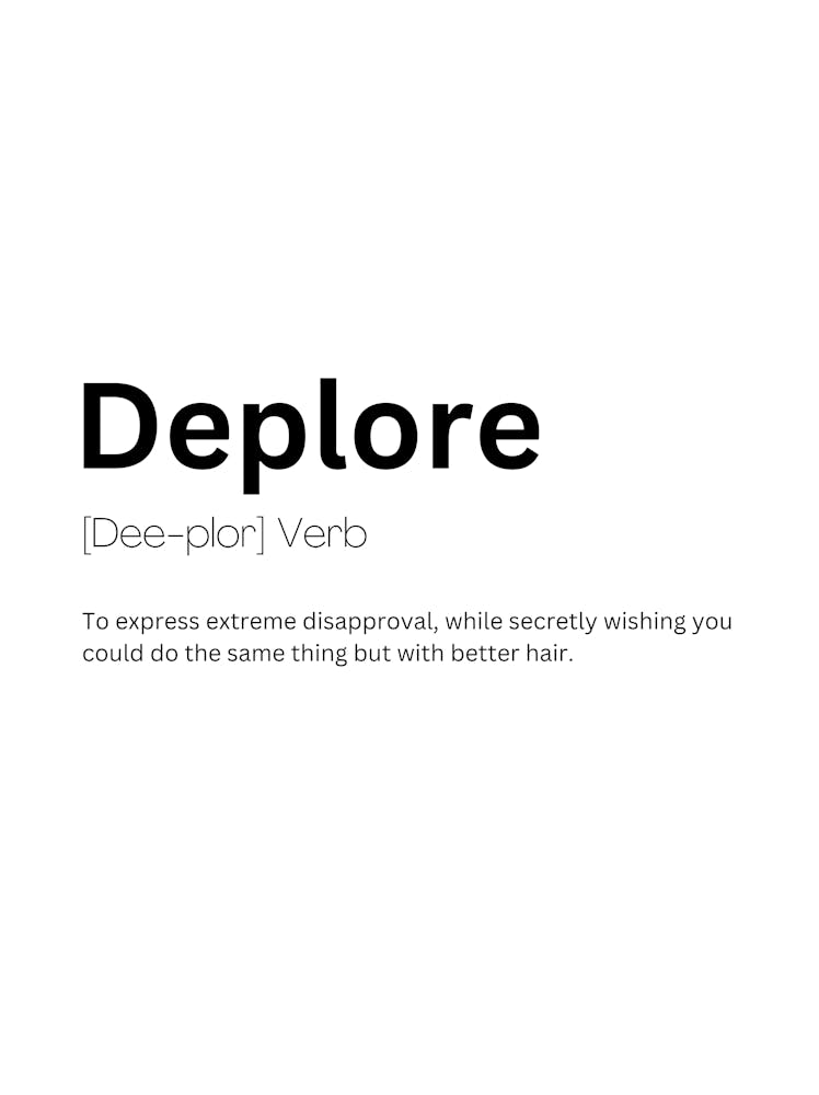 Deplore Definition Meaning
