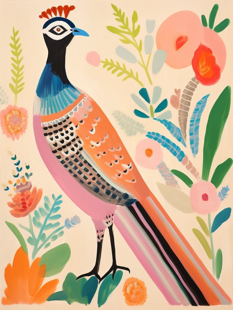 Pink Scandi Pheasant 3
