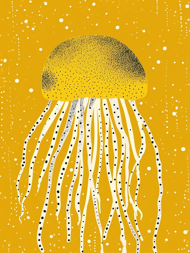 Yellow Jellyfish 1