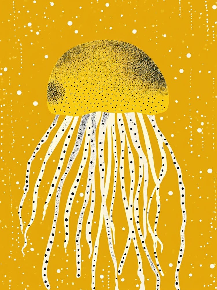 Yellow Jellyfish 1